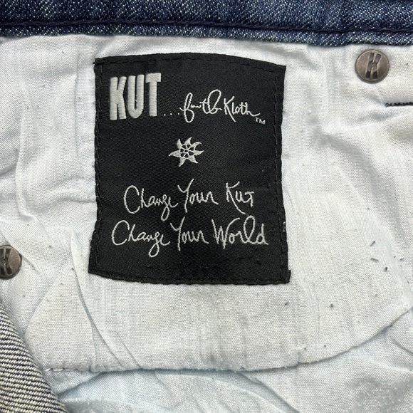 Kut From The Kloth Straight Leg Mid Rise Size 14 - Picture 9 of 16